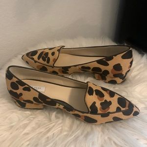 Kenneth Cole animal print flats